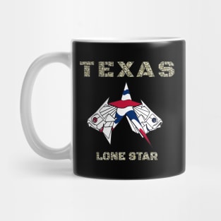 Texas Lone Star State, Texas Star Fish Mug